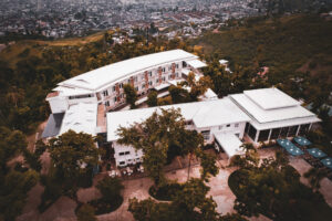 A drone shot of Cebu Jesuit Retreat House